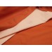 Постельное белье оранжевое с белым из сатина, артикул L-12